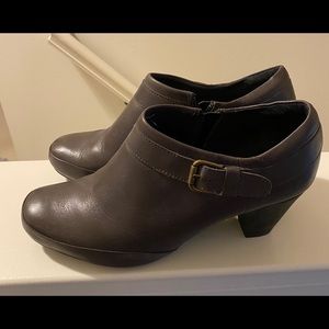 Clarks Heeled Booties